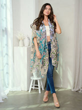 Load image into Gallery viewer, Women's Summer Floral Fun Kimono
