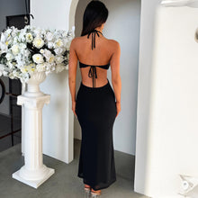 Load image into Gallery viewer, Sexy Halter Summer Maxi Dress
