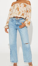 Load image into Gallery viewer, Floral Off Shoulder Blouse
