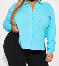 Load image into Gallery viewer, Plus Size Women's Long Sleeve Blouse
