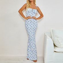 Load image into Gallery viewer, Sleeveless Slip Floral Maxi Dress
