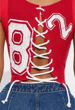 Load image into Gallery viewer, Game Day Corset Top
