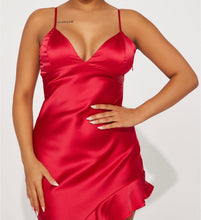 Load image into Gallery viewer, The Color of Love Satin Maxi Dress
