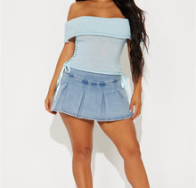 Load image into Gallery viewer, Girlie Baby Blue Ballet Sweater
