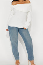 Load image into Gallery viewer, Plus Size -Cold Off The Shoulder Sweater
