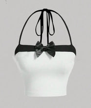 Load image into Gallery viewer, Wrapped Up in a Bow Halter Top
