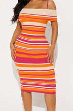 Load image into Gallery viewer, Orange Blossom Sweater Dress
