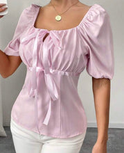 Load image into Gallery viewer, Springs Bow Tie Blouse
