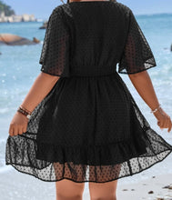 Load image into Gallery viewer, PLUS SIZE Butterfly Dot Dress
