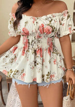 Load image into Gallery viewer, PLUS SIZE Off Shoulder Blouse
