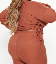 Load image into Gallery viewer, Plus Size-In My Own Skin 2 Piece Pants Set

