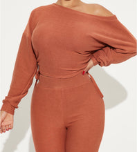 Load image into Gallery viewer, Plus Size-In My Own Skin 2 Piece Pants Set
