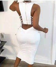 Load image into Gallery viewer, Women's Round Neck Summer Dress
