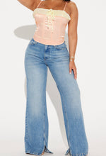 Load image into Gallery viewer, Barbie Satin Corset Top - Pink
