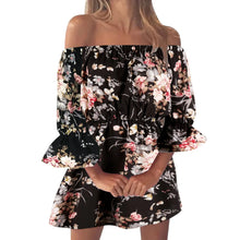 Load image into Gallery viewer, Summer's Off The Shoulder Playful Dress

