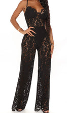 Load image into Gallery viewer, Lovely in Lace Jumpsuit
