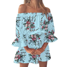 Load image into Gallery viewer, Summer's Off The Shoulder Playful Dress
