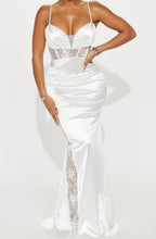 Load image into Gallery viewer, Feeling Icy Blue Glamour Dress
